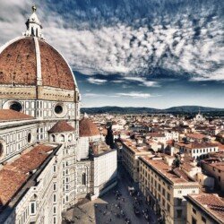 Basilica Of Saint Mary Ofthe Flower In Florence Wide Desktop Background